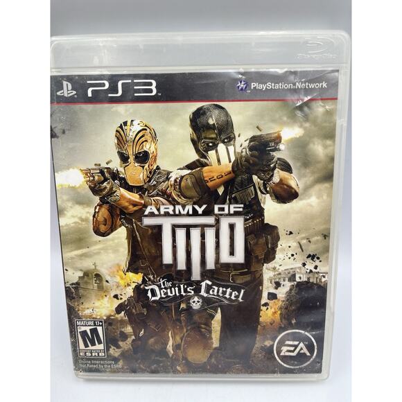 Army of Two: The Devil's Cartel Complete In Box PS3 - Picture 6 of 8